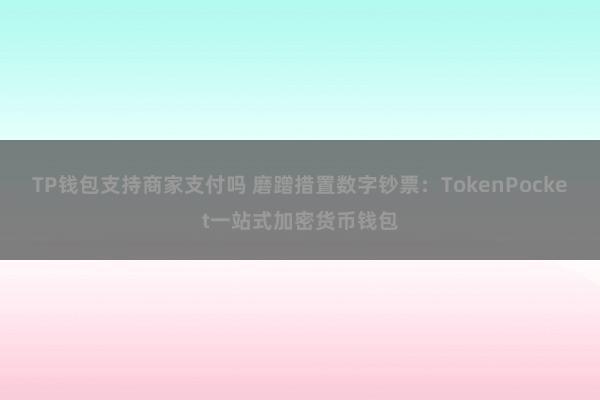 TP钱包支持商家支付吗 磨蹭措置数字钞票：TokenPocket一站式加密货币钱包